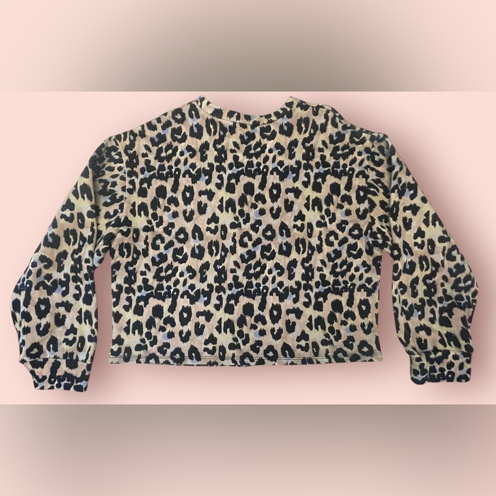 Zara Leopard Print Sweater - Picture 6 of 8